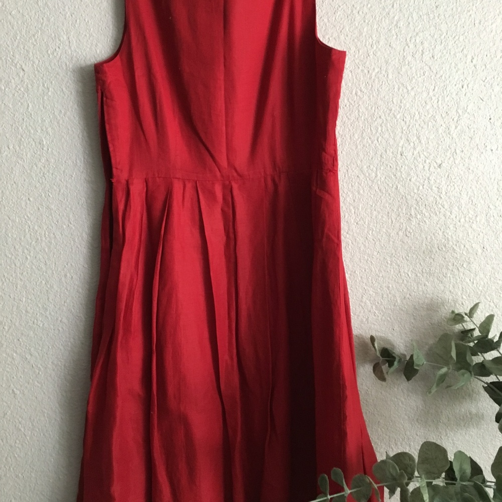 Anthropologie Red cocktail dress - Picture 3 of 6